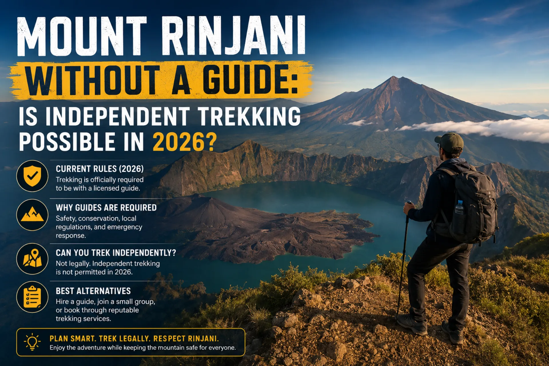 Rinjani Without Guide: 2026 Trekking?