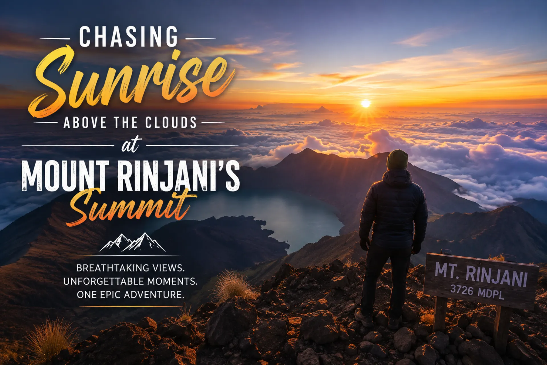 Mount Rinjani Sunrise: Summit Above the Clouds