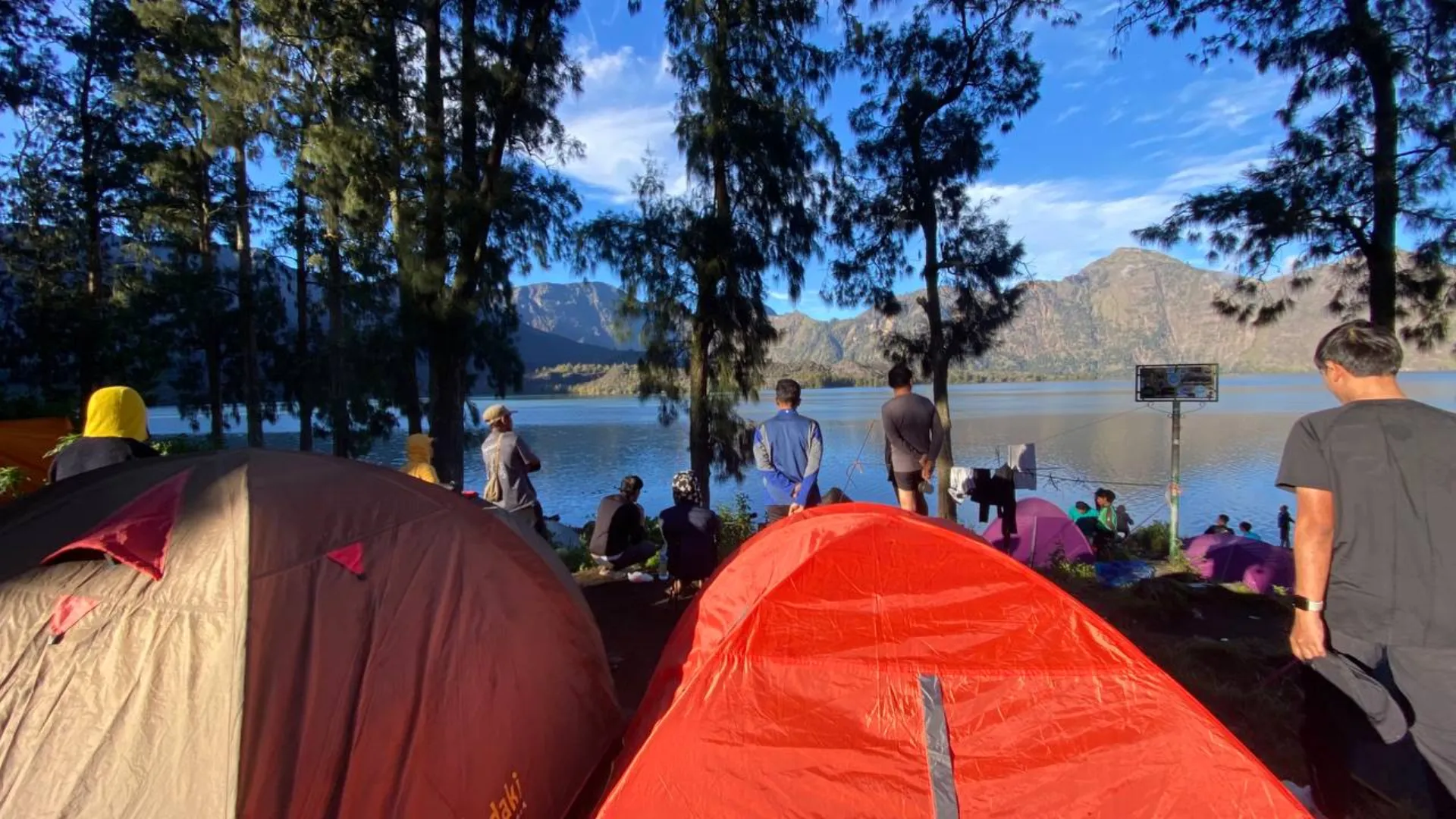 Rinjani Camping at Segara Anak Lakes