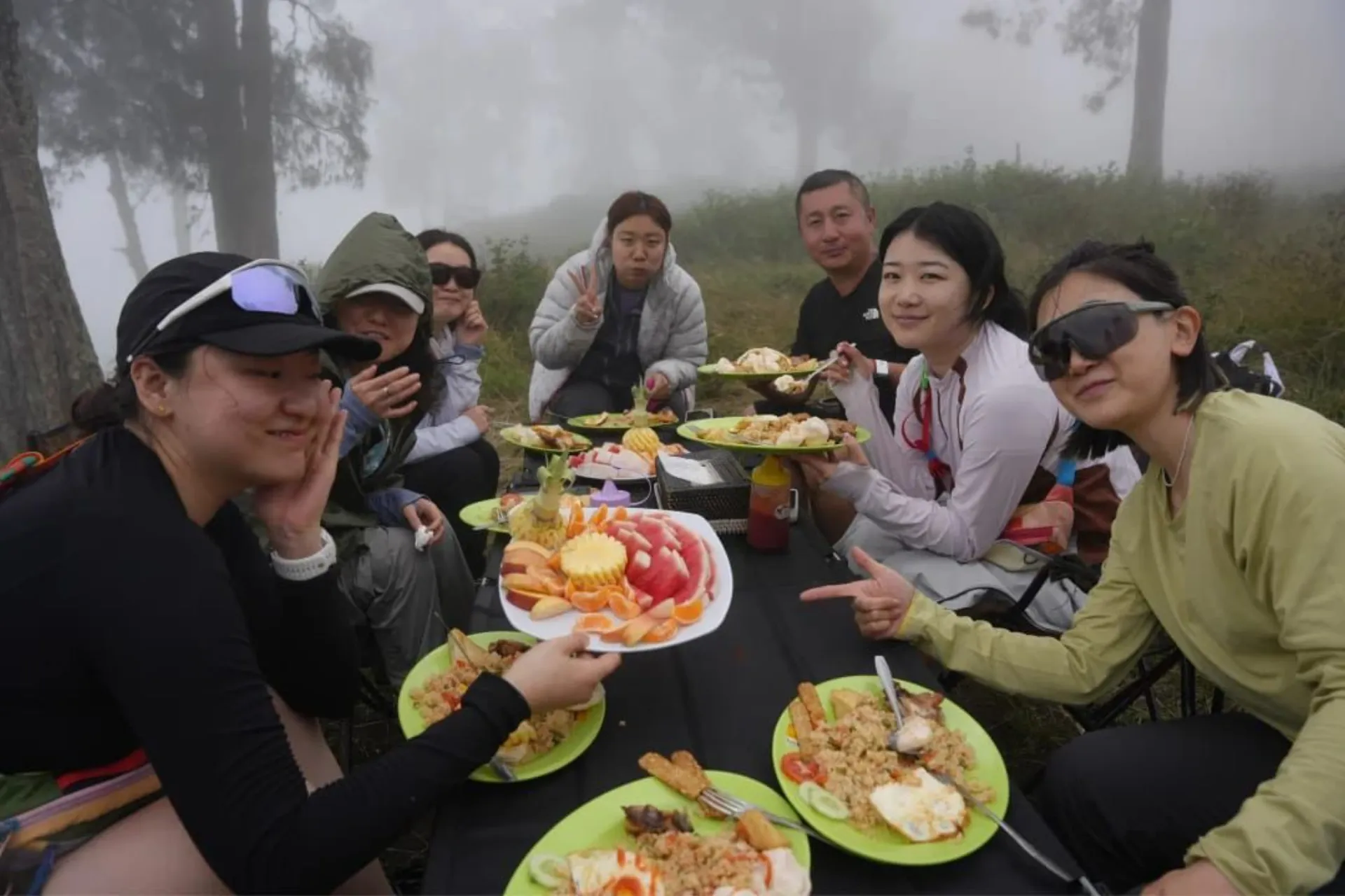 what a delicious meals at rinjani