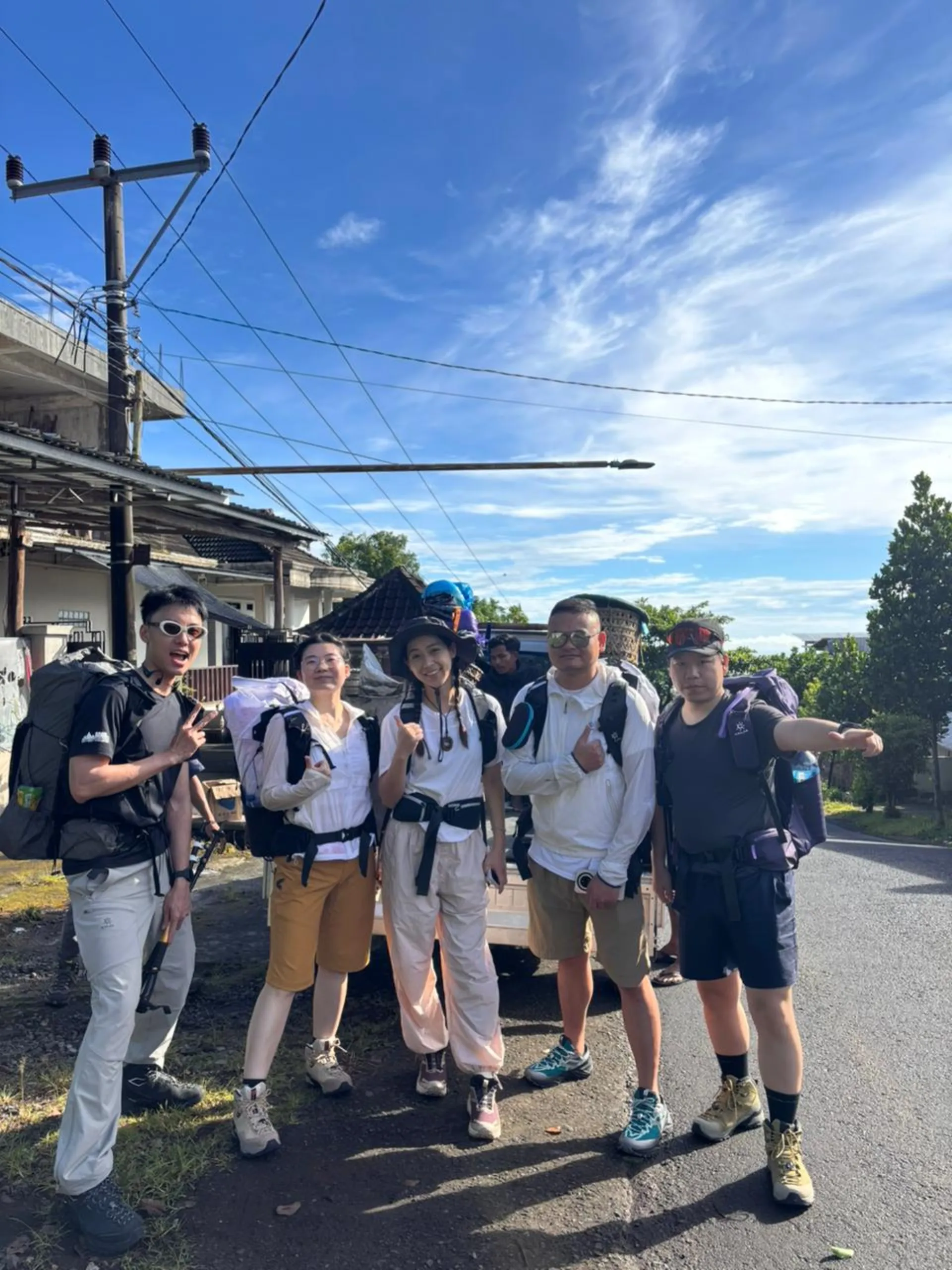 on the way to rinjani 